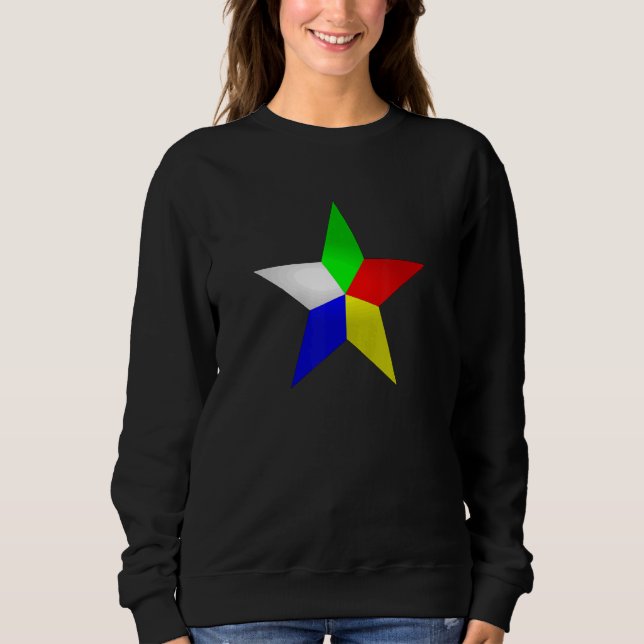 Sudadera Estrella Druze Jethro De Midian (Anverso)