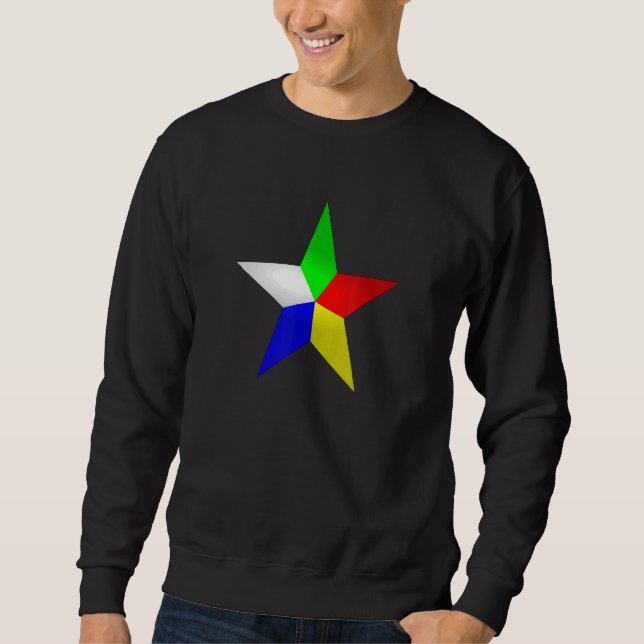 Sudadera Estrella Druze Jethro De Midian (Anverso)