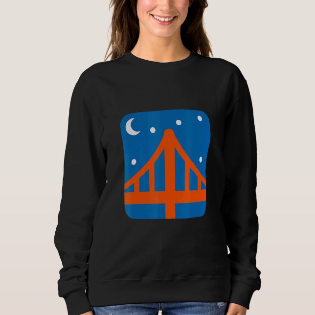 Sudadera Estrellas de Bridge Moon (Anverso)