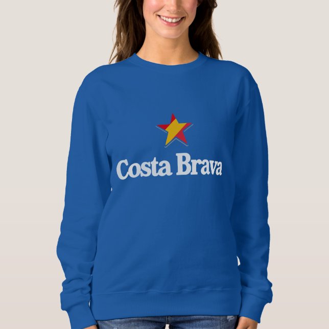 Sudadera Estrellas de España - Costa Brava (Anverso)