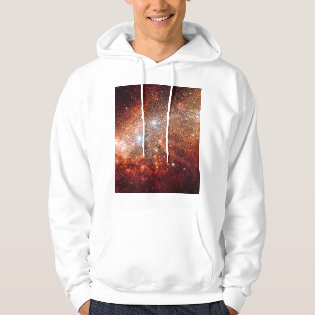 Sudadera Estrellas de galaxia del espacio exterior cosmétic (Anverso)