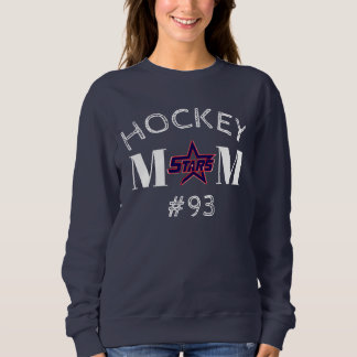 Sudadera Estrellas de KC - Hockey Mom (Dark) con número de 