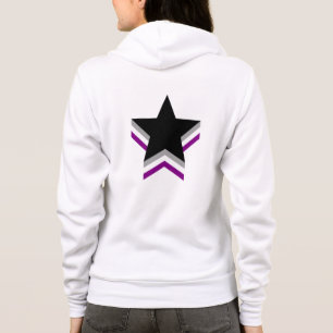 Sudadera Estrellas de orgullo de asexualidad