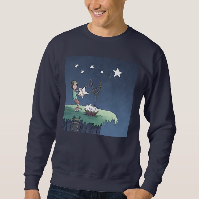 Sudadera Estrellas de tiro - Creando deseos (Anverso)