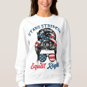 Sudadera Estrellas feministas de libre elección tachan dere