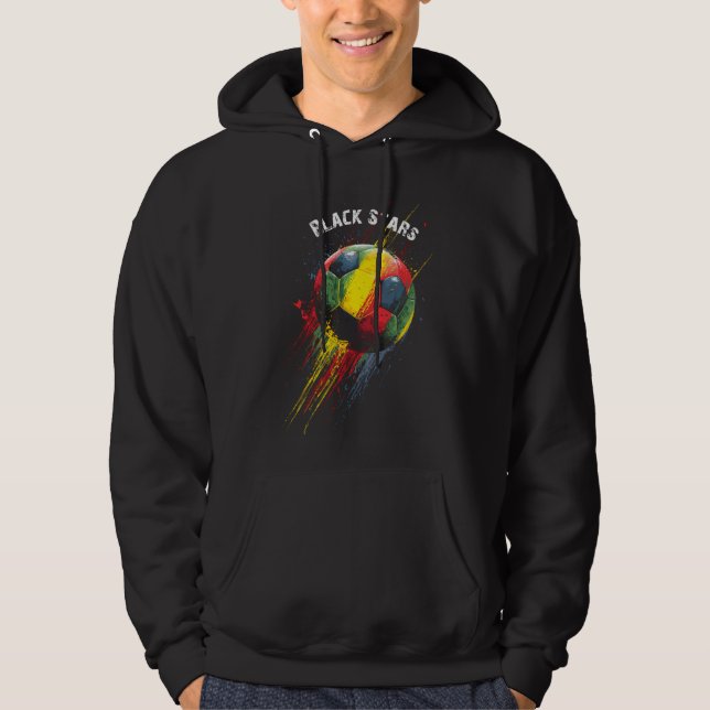 Sudadera estrellas negras (Anverso)