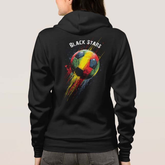 Sudadera estrellas negras (Reverso)