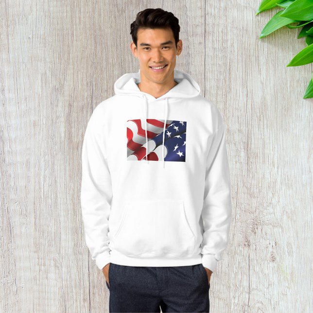 Sudadera Estrellas y rayas de diseño de la bandera estadoun (Subido por el creador)