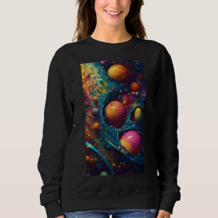 Sudadera estructura espacial por arte