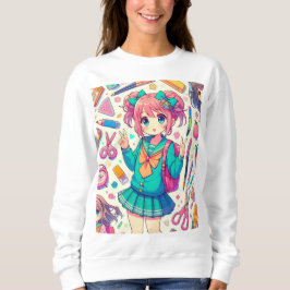 Sudadera estudiante de anime