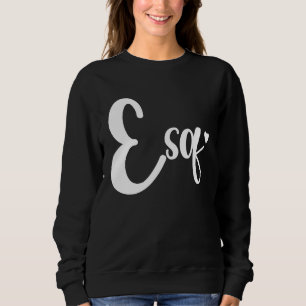 Sudadera Estudiante de Derecho Abogado en Progreso Facultad