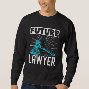 Sudadera Estudiante de Derecho Abogado futuro empleado de l