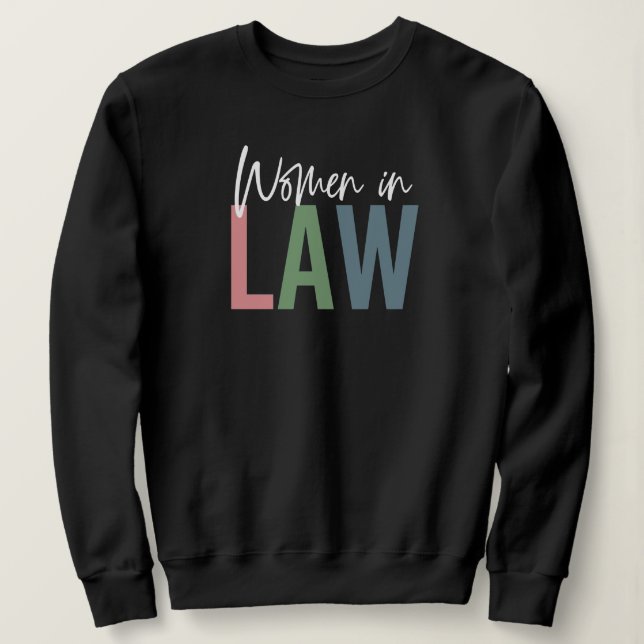 Sudadera Estudiante De Derecho De La Facultad De Derecho De (Anverso del diseño)