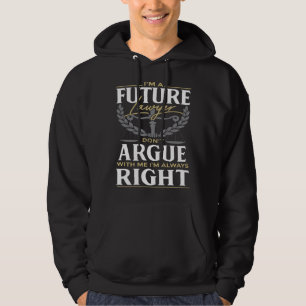Sudadera Estudiante de derecho un futuro abogado o procurad