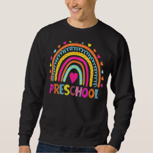 Sudadera Estudiante de Preescolar Boho Rainbow Student El D