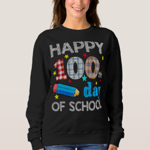 Sudadera Estudiante educativa feliz 100 días 100 días