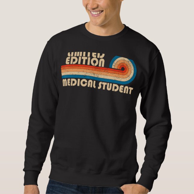 Sudadera ESTUDIANTE MÉDICO Funny Job Title Profession Birth (Anverso)