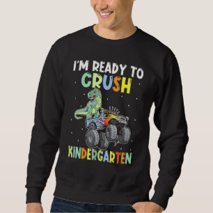 Sudadera Estudiantes De Dinosaurio Montan En Camión Estoy L