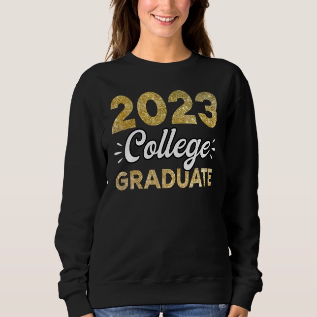 Sudadera Estudiantes de Graduación Universitaria Sen 2023 (Anverso)
