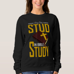Sudadera Estudio Bíblico Cristiano Puse El Perno En Estudio