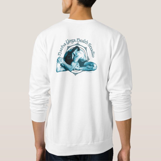 Sudadera Estudio de salud de Hatha Yoga (Reverso)