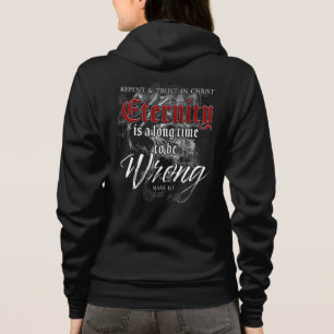 Sudadera Eternidad: Mucho tiempo para equivocarse - fe cris