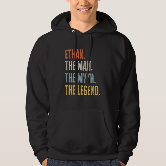 Sudadera Ethan El Mejor, La Leyenda Del Mito Del Hombre, El (Anverso)