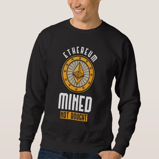 Sudadera Ethereum Mining Mining Rig Crypto Mi (Anverso)