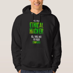 Sudadera Etica Hacker Ciberseguridad It Pen Tester
