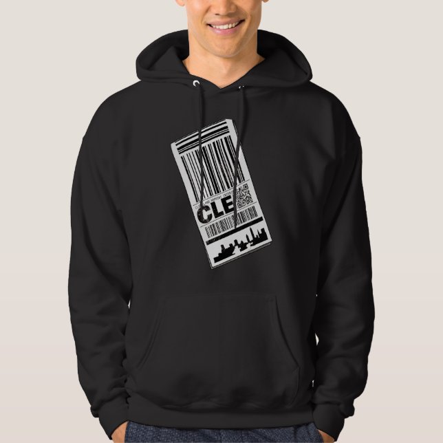 Sudadera Etiqueta de equipaje CLE (Anverso)