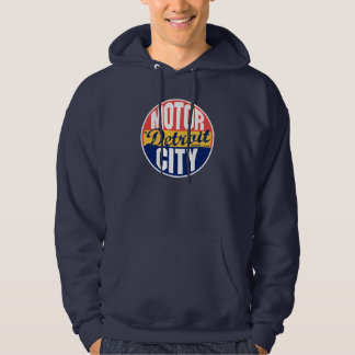 Sudadera Etiqueta del vintage de Detroit
