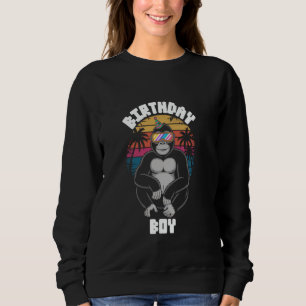 Sudadera Etiqueta VR Gamer Cumpleaños Niños Mono Decoración