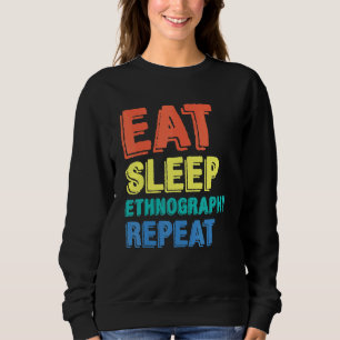 Sudadera Etnografía Etnógrafo Investigación Social Antropol