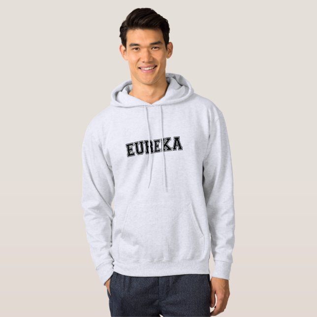 Sudadera 😜 💡 Eureka-Funny Exclamación Guay Pullover mascu (Anverso completo)