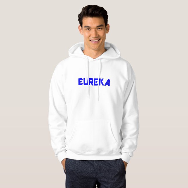 Sudadera 😜 💡 Eureka-Funny Exclamación Guay Pullover mascu (Anverso completo)