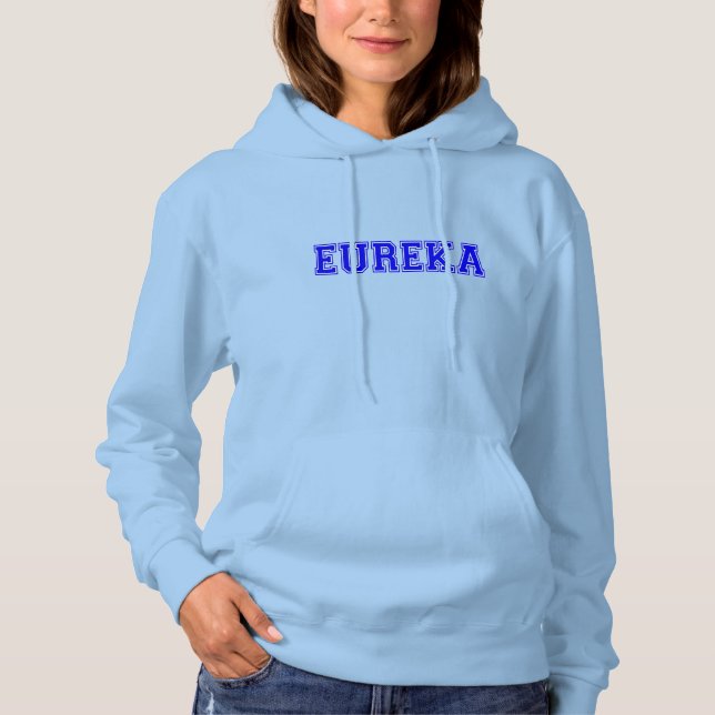 Sudadera 😜 💡 Eureka-Funny Guay Exclamation Fleece Classic (Anverso)