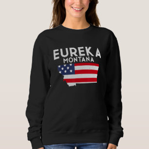 Sudadera Eureka Montana EE. UU. Estado América Viajes Monta