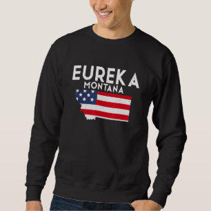 Sudadera Eureka Montana EE. UU. Estado América Viajes Monta