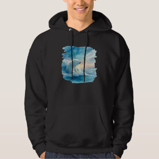 Sudadera Even the cold feels calm today.” – Polar Bear by t