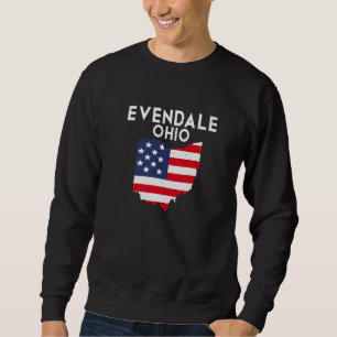 Sudadera Evendale Ohio EE. UU. Estado América Viajar Ohioan