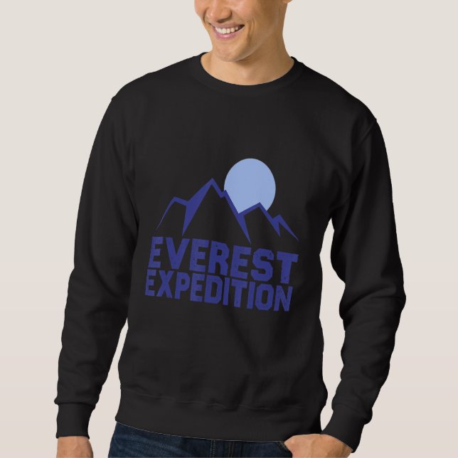 Sudadera Everest Expeditions Mountain Exploration Adventure (Anverso)