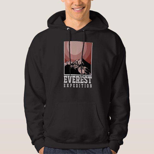 Sudadera Everest Expeditions Mountain Exploration Adventure (Anverso)