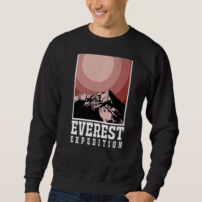 Sudadera Everest Expeditions Mountain Exploration Adventure (Anverso)