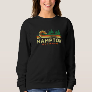 Sudadera Evergreen Sunset Hampton Forest New Hampshire Wood