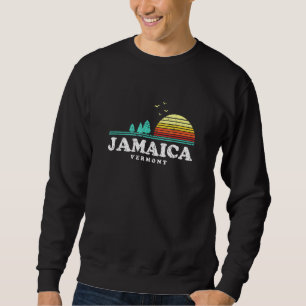 Sudadera Evergreen Sunset Jamaica Forest Vermont Woods Camp