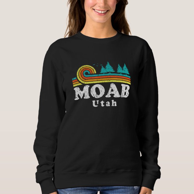 Sudadera Evergreen Sunset Moab Forest Naturaleza de los bos (Anverso)