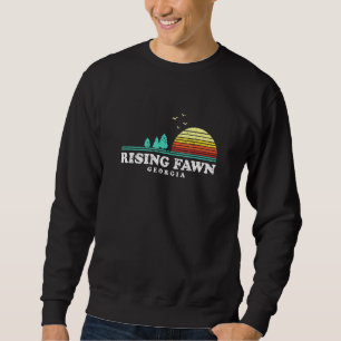 Sudadera Evergreen Sunset Rising Fawn Forest Georgia Woods
