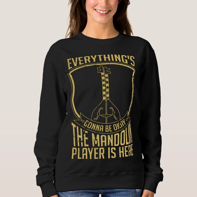 Sudadera Everything s Gonna Be Okay Country Music Instrumen (Anverso)
