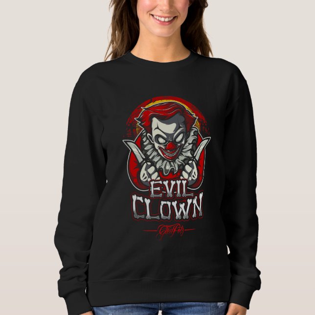 Sudadera Evil Clown Desgin Tee (Anverso)