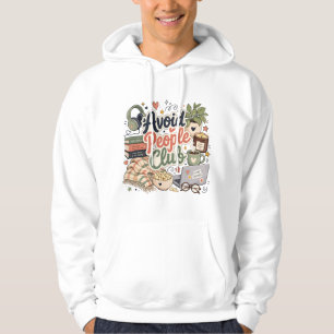 Sudadera Evita Vibraciones de Club de Introvertidos Acogedo